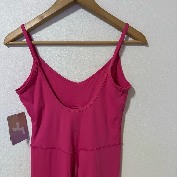 Joy Lab Corset Bodysuit Pink Athleisure Yoga Sleeveless 2023 NWT-Small - Picture 6 of 10